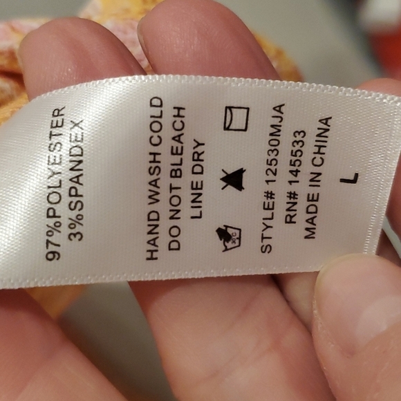 W5 floral babydoll top - Picture 5 of 6